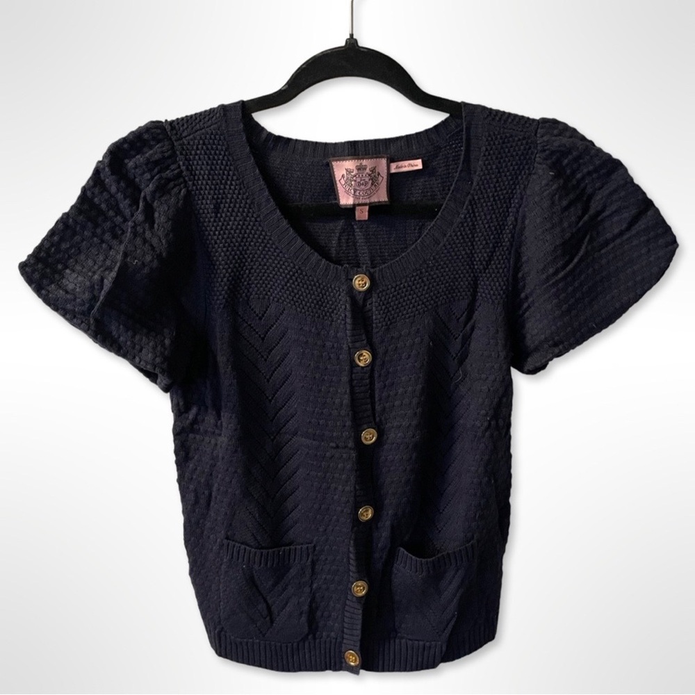 Juicy Couture Sweater in Navy, Small